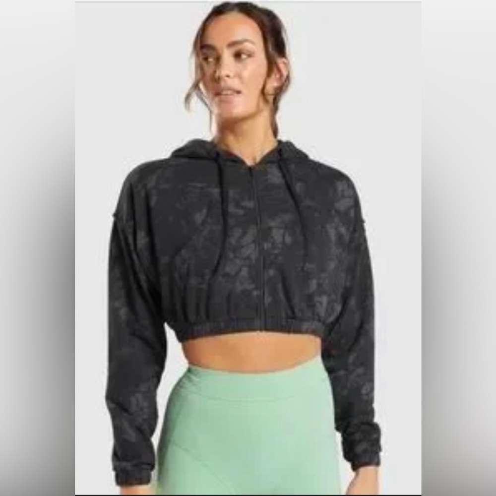 Gymshark KK Fit Cropped Zip up Sweater